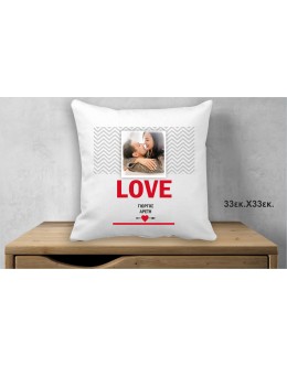 Pillow / Love With Photo